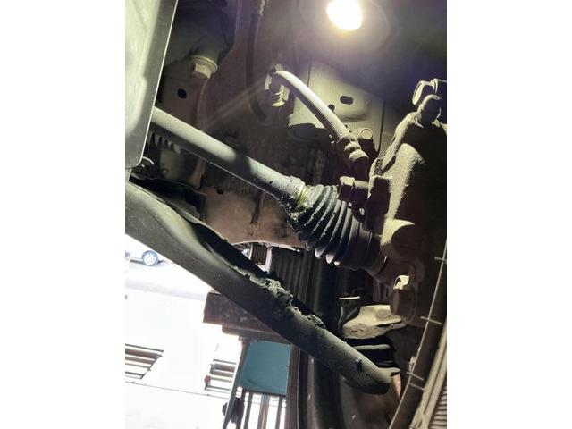 ダイハツ　ミライース　サスペンション・足回り修理・整備 フロント・ドライブシャフトブーツ・アウター交換
奈良市　生駒市　生駒郡　磯城郡　木津川市