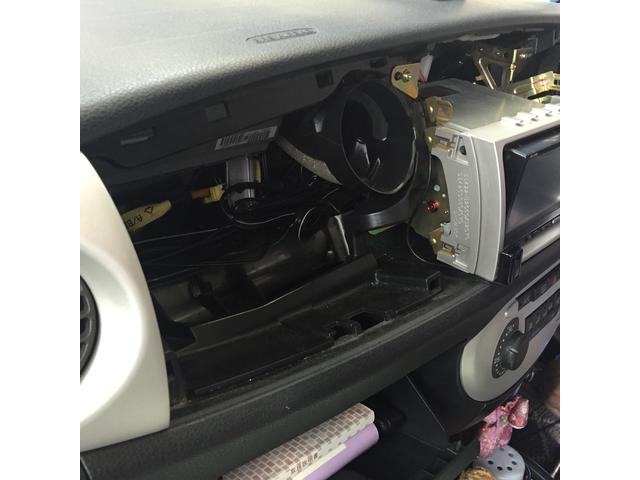 ダイハツ ミラ ETC車載器取付