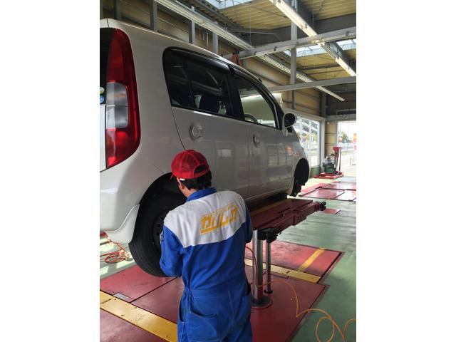 ホンダ ライフ タイヤ履き替え