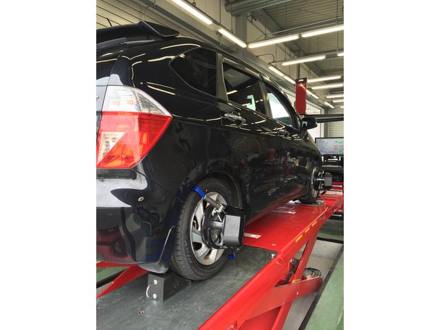 ホンダ　エディックス　タイヤ交換　ホイールアライメント測定・調整