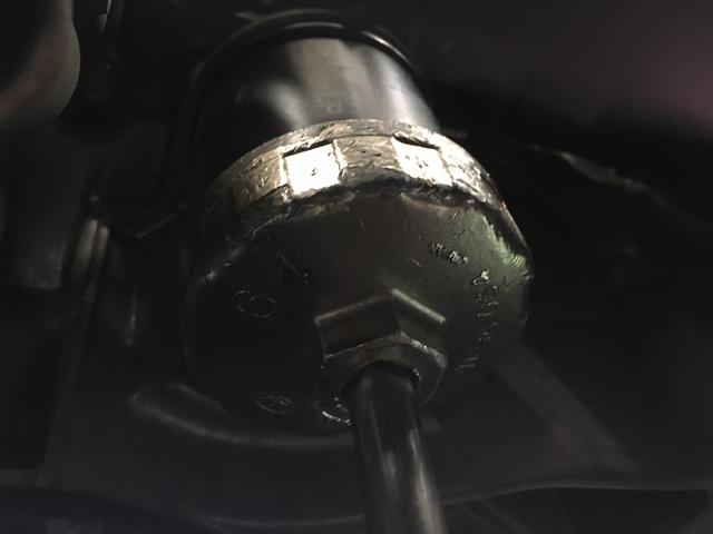 トヨタ カローラフィールダー エンジンオイル交換