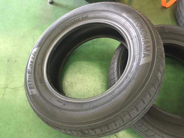 日産 キューブ タイヤ4本交換