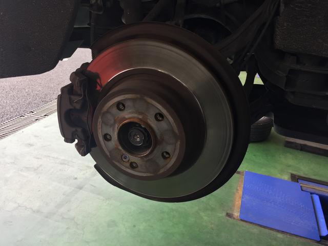ベンツ C200 コンプレッサーワゴン ブレーキローター交換