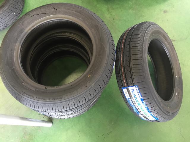 ホンダ ザッツ タイヤ4本交換