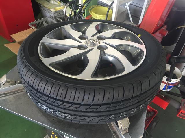 ニッサン ルークス タイヤ交換