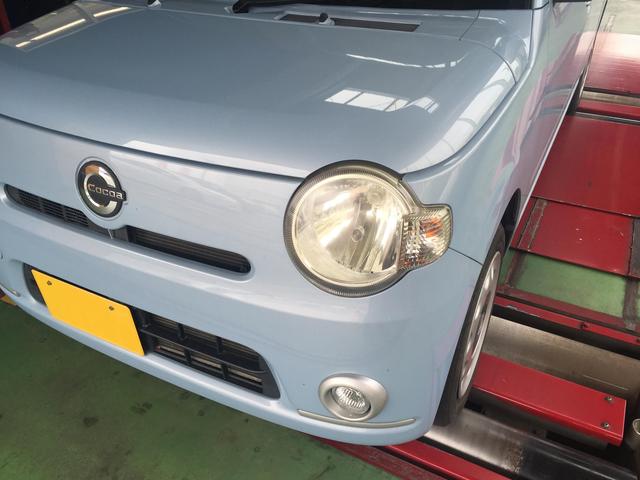 ダイハツ　ミラココア　車検
