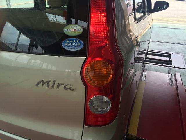 ダイハツ　ミラ　車検