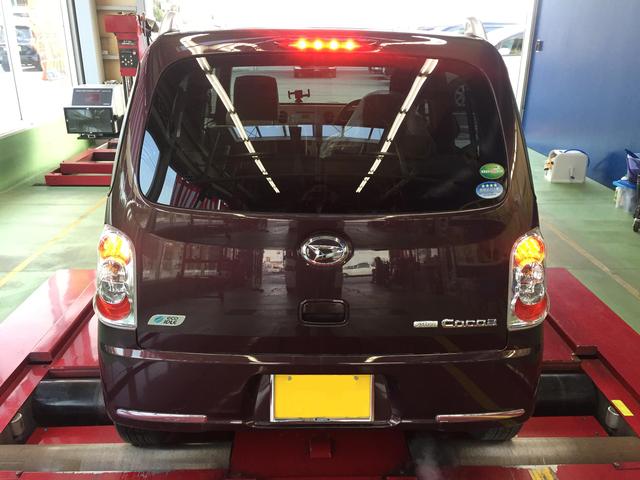 ダイハツ　ミラココア　車検