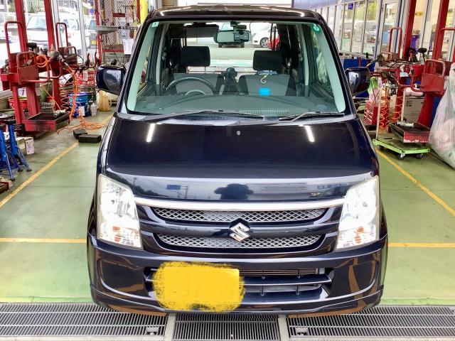 スズキ ワゴンR 板金・外装補修 リヤガラス割れ リサイクルパーツ 奈良県 橿原市 高田市 桜井市 御所市 葛城市