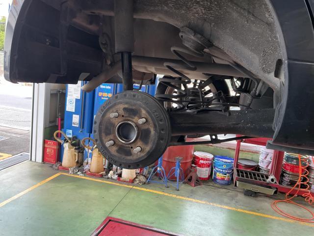 ダイハツ　ムーヴ　走行中異音　ハブベアリング交換　奈良県　橿原市　大和高田市　香芝市　桜井市　御所市
天理市　磯城郡