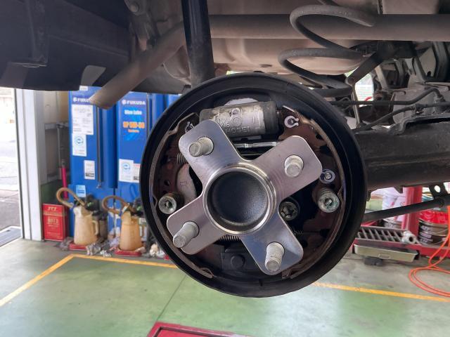 ダイハツ　ムーヴ　走行中異音　ハブベアリング交換　奈良県　橿原市　大和高田市　香芝市　桜井市　御所市
天理市　磯城郡