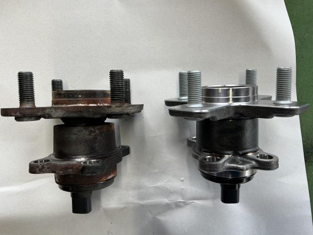 ダイハツ　ムーヴ　走行中異音　ハブベアリング交換　奈良県　橿原市　大和高田市　香芝市　桜井市　御所市
天理市　磯城郡