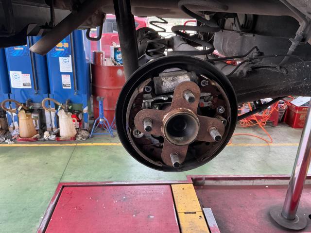 ダイハツ　ムーヴ　走行中異音　ハブベアリング交換　奈良県　橿原市　大和高田市　香芝市　桜井市　御所市
天理市　磯城郡