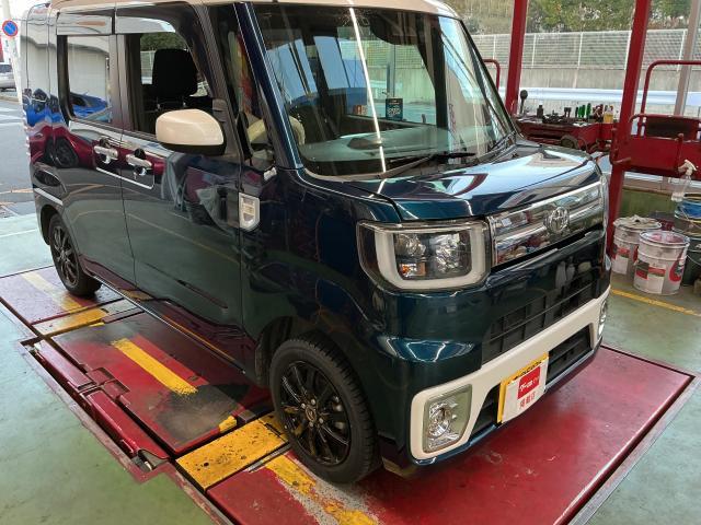 トヨタ　ピクシスメガ　サスペンション・足回り修理・整備　ブレーキ異音　奈良県　橿原市　大和高田市　香芝市　桜井市　天理市　御所市　磯城郡　
