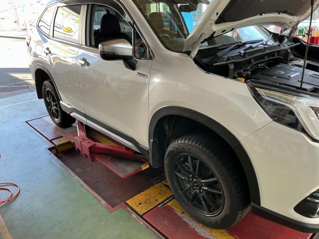 スバル　フォレスター　その他修理・整備　安い　スタッドレスタイヤ履き替え　奈良県　橿原市　大和高田市　桜井市　天理市　香芝市　御所市　磯城郡