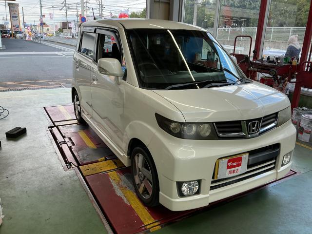 ホンダ　ゼスト　吸排気系修理・整備　エンジン不調　