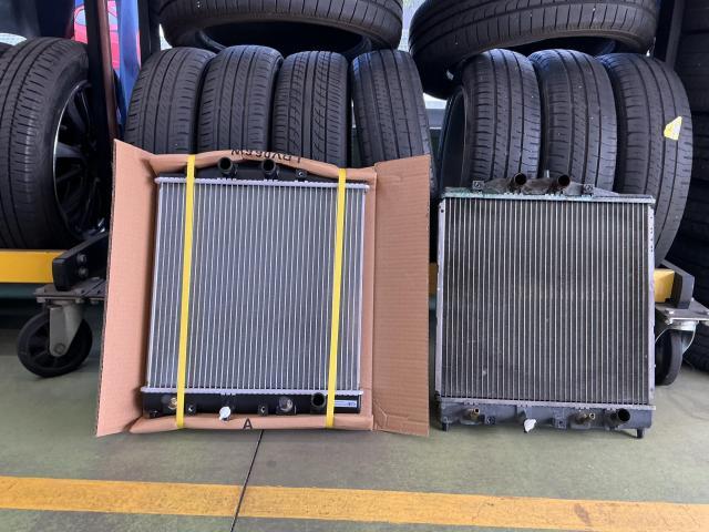 ホンダ　ライフダンク　エンジン関連修理・整備　持込　ラジエター水漏れ　奈良県　橿原市　大和高田市　香芝市　桜井市　天理市　御所市　磯城郡