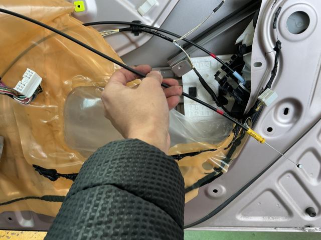 ダイハツ　ムーヴ　その他修理・整備  ドア内側から開かない　奈良県　橿原市　大和高田市　香芝市　桜井市　天理市　御所市　磯城郡