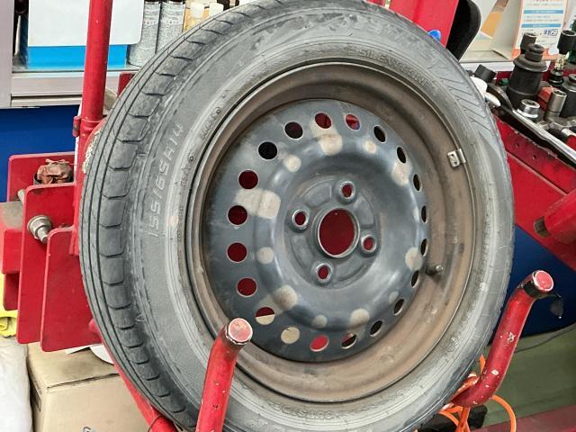 ダイハツ　ムーヴ　メンテナンス タイヤ交換　奈良県　橿原市　大和高田市　葛城市　香芝市　桜井市　御所市　天理市　磯城郡　
