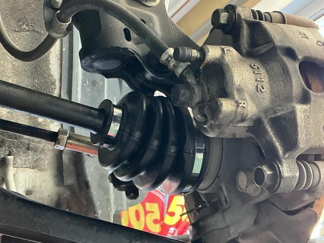 ダイハツ　ミライース　車検  ドライブシャフトブーツ破れ　奈良県　橿原市　大和高田市　葛城市　香芝市　桜井市　天理市　御所市　磯城郡