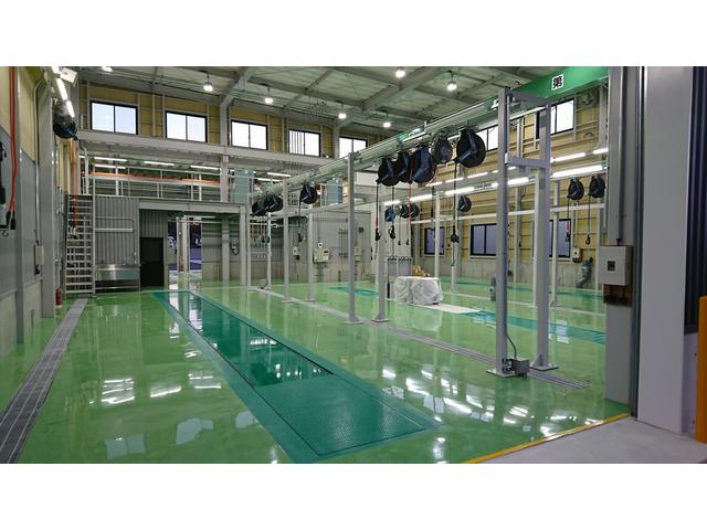 新大型車両整備工場です