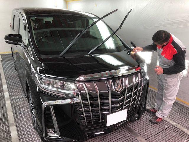 鈑金・塗装・ガラスコーティングも自社で行っております