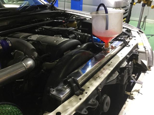JZX100 GReddyラジエター交換｜グーネットピット