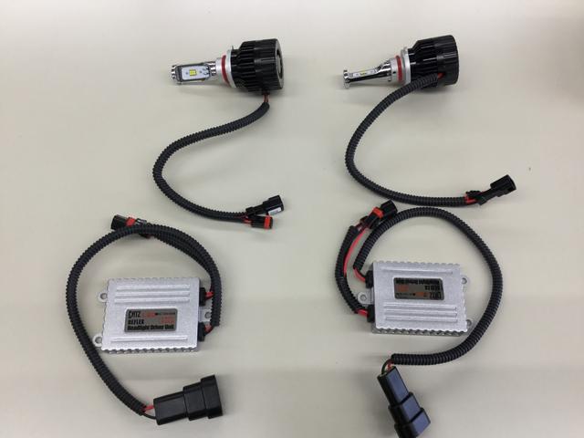 5型レジアスエース　ローダウン&LEDヘッドライト交換