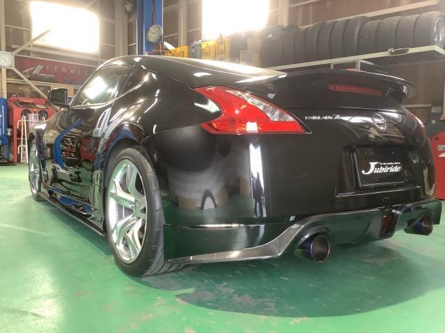 Z34アミューズマフラー取付け