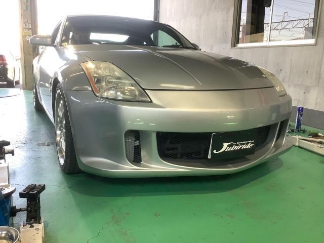 Z33 リアブレーキパッド交換