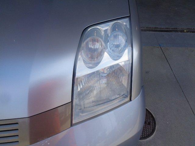 ホンダ　モビリオ　意外と知らない？　光量不足で車検に通らない。解消方法はこちら！　
施工した後のヘッドライト見比べてみて！　ヘッドライトコーティング　郡山市