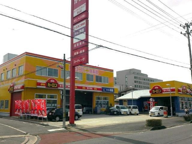 ホンダ　フリード　バンパーと後ろタイヤ上（クォーター）キズ・へこみ直し　郡山市カーコン工法