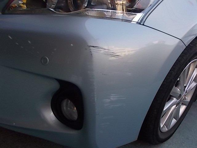 レクサス　ＣＴ２００　修理１日！　バンパーーキズ・へこみ直し　郡山市カーコン工法　