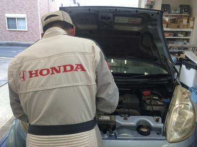 Ｈｏｎｄａのプロ整備士が在籍！