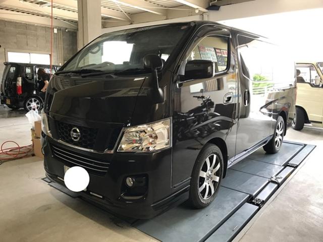 NV350 キャラバン オーリンズ ショック 持込交換【徳島県 NV350 キャラバン オーリンズ ショック 持込交換【徳島県