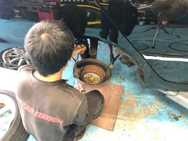 トヨタ マークⅡ 車検整備 【徳島の車検はハルカーステーションへどうぞ！】