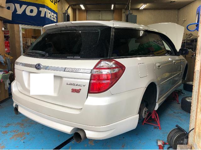 スバル レガシィ 車検【徳島の車検はハルカーステーションへどうぞ^ ^】