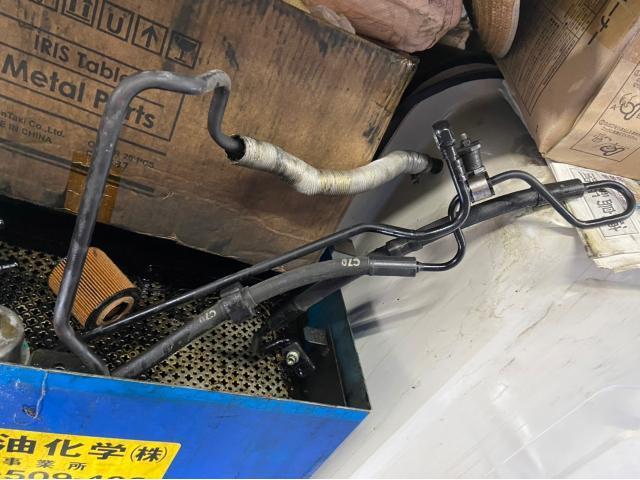 ミニクーパー　パワステオイル漏れ修理　【徳島でミニクーパーのオイル漏れ修理はハルカーステーションにお任せ！】