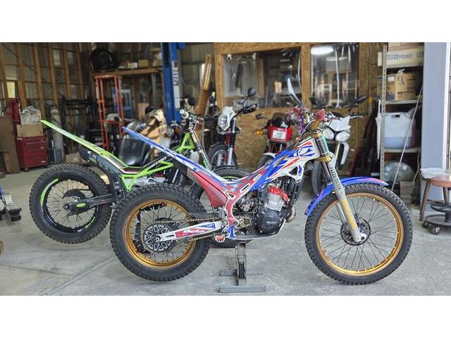 トライアル車、販売修理いたします！ＭＯＮＴＥＳＡＴＲＲＳＢＥＴＡその他ご相談ください！