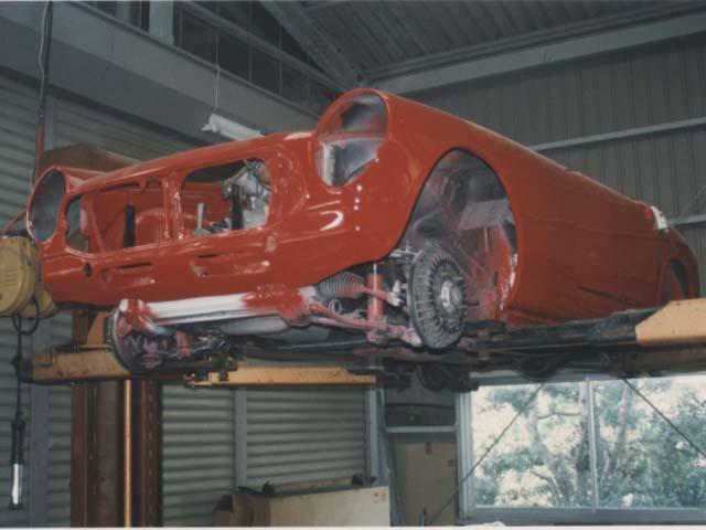 ホンダＳ８００のレストア中。