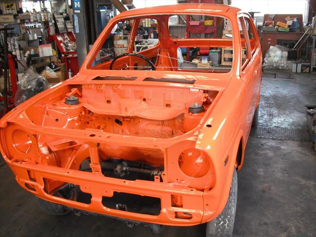 ホンダ　ライフ３６０レストア中