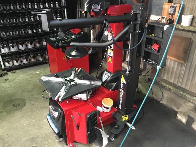 タイヤ持込取付  タイヤチェンジャー 導入  