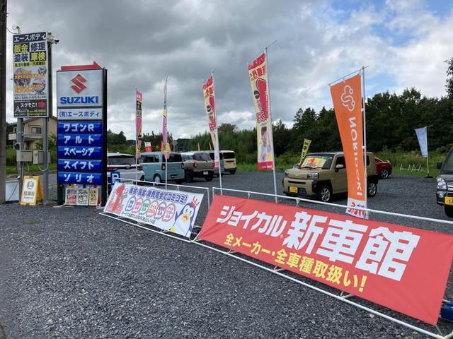 鈑金塗装に強いお店ですが、新車＆中古車販売も行っております。パーツも物によっては取付致します。