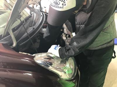 プロの整備士がメンテナンス