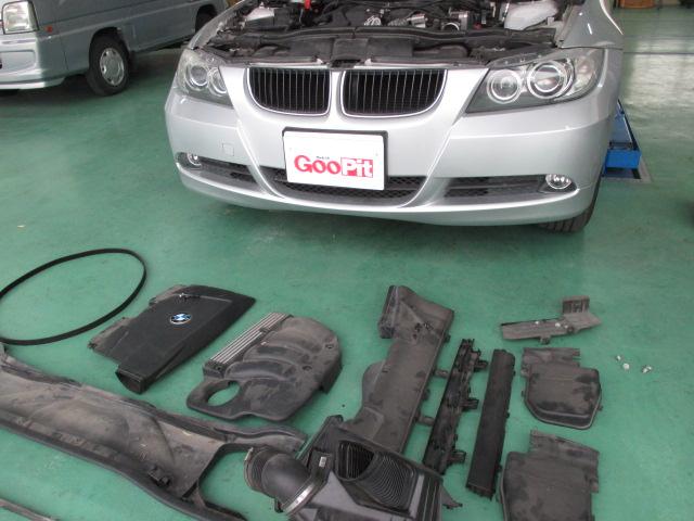 BMW　オイル漏れ修理