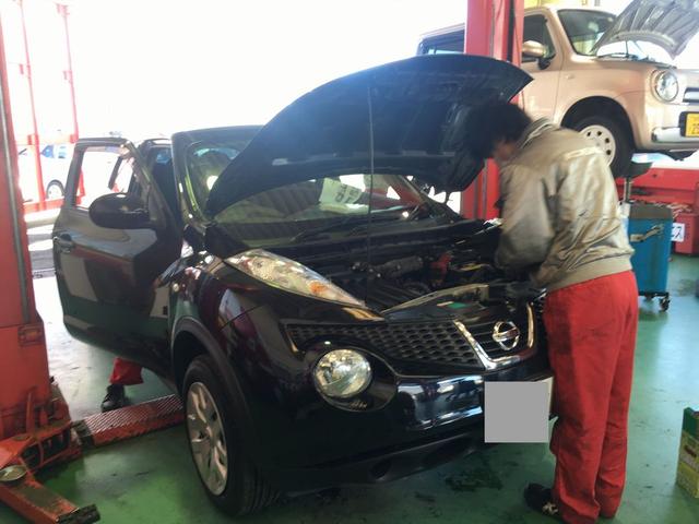 日産　ジューク　車検　水戸市　茨城県　整備