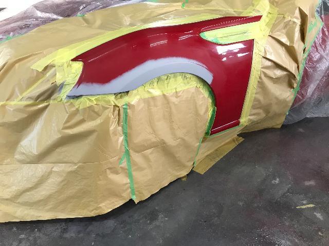 トヨタ　86 ハチロク　ZN6 バンパー　フェンダー　リップ　スポイラー　ヘコミ　キズ  修理　鈑金　塗装　丸亀　善通寺　香川