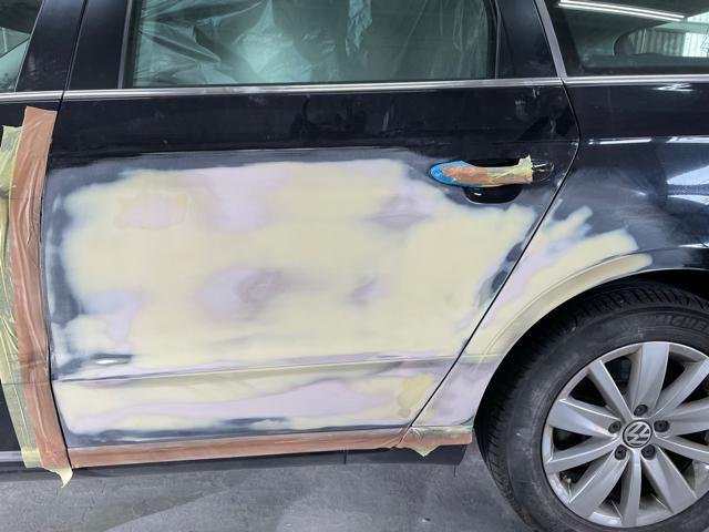 VW パサート 3CCAXドア フェンダー キズ ヘコミ 修理 交換 鈑金 塗装 事故 保険 高松 丸亀 坂出 善通寺 三豊 香川