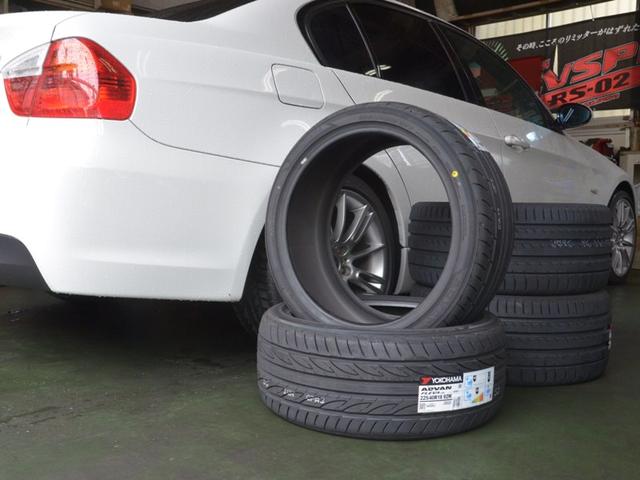 BMW 3シリーズ 225/40R18 255/35R18 ランフラットタイヤの持ち込み交換になります。