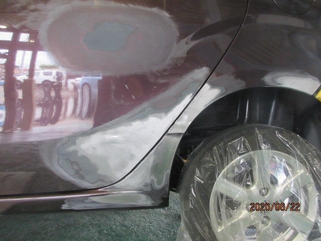 福島市　傷　ヘコミ　凹み修理　板金　塗装　自動車　車
保険　ホンダ　エヌワゴン　N-ＷＧＮ　Ｎ-ワゴン　
